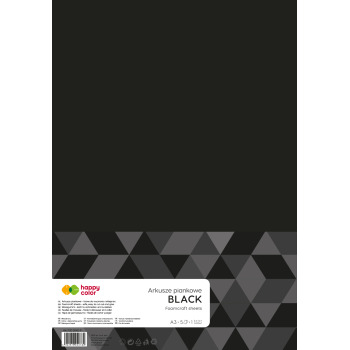 Pianka Black Czarna A3 5ark...
