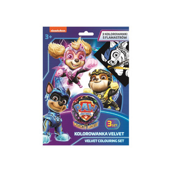 Kolorowanka velvet Psi...