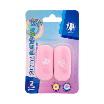 Gumka owalna pastelowa...