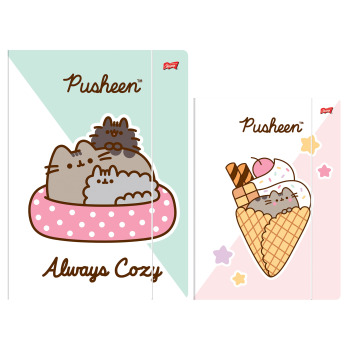 Teczka z gumką A4 Pusheen...