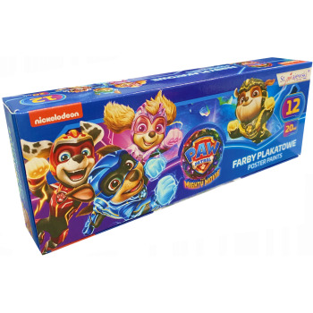 Farby plakatowe 12 kolorów...