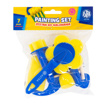 Zestaw gąbek i wałków do...