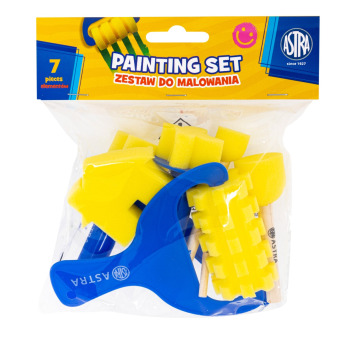 Zestaw gąbek i wałków do...