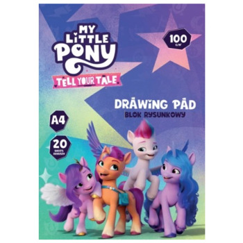 Blok rysunkowy biały A4...