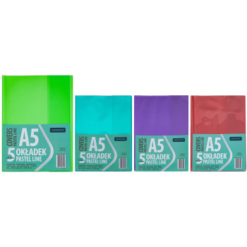 Okładka A5 Pastel Line 5szt...