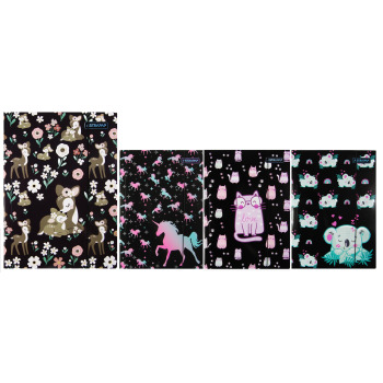 Teczka z gumką A4 czarna...