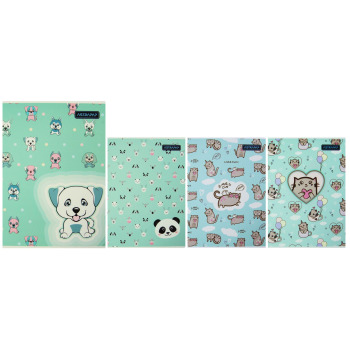 Zeszyt A5 16k kratka mix...