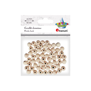 Koraliki drewniane 10mm...