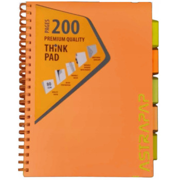 Kołozeszyt z zakładkami A5...