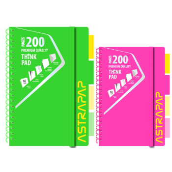 Kołozeszyt z zakładkami A4...