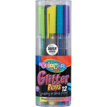 Triangular glitter gel pens...