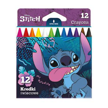 Kredki świecowe 12 kolorów...