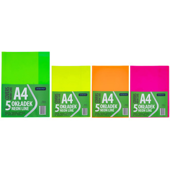 Okładka A4 Neon Line 5szt...