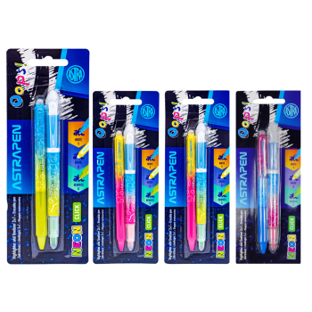 Zakreślacz cienkopis 2w1 +...