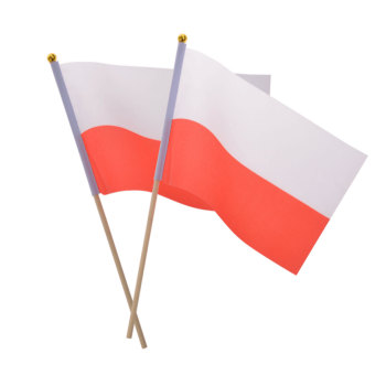 Materiałowe flagi na...