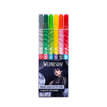 Flamastry dwustronne 6/12...