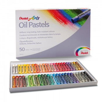 Oil pastels 50k Pentel colors