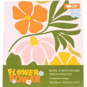 Blok z motywami 15,2x15,2cm...