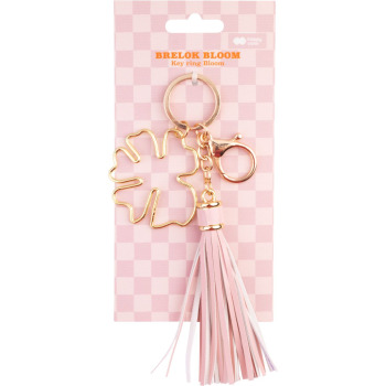 Brelok Bloom chwost różowy...