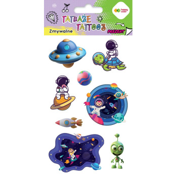 Tatuaże zmywalne Kosmos...