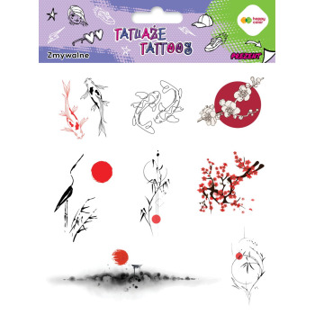 Tatuaże zmywalne Japanese...