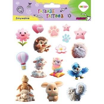 Tatuaże zmywalne Animals...