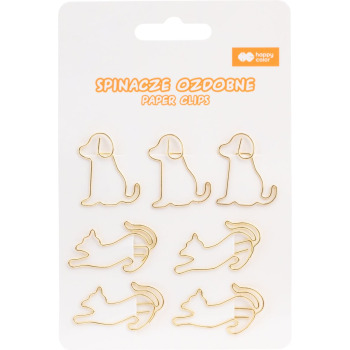 Spinacze ozdobne koty i psy...