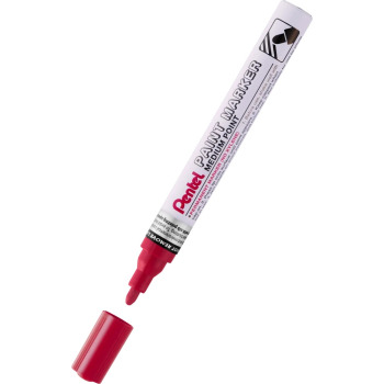 Marker olejny czerwony Pentel