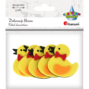 Kaczuszki filcowe 5 szt...