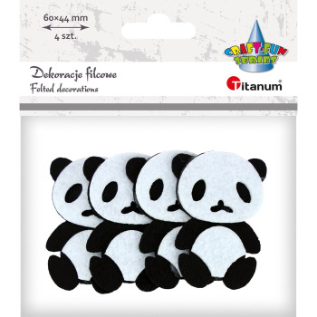 Pandy filcowe 4 szt Titanum