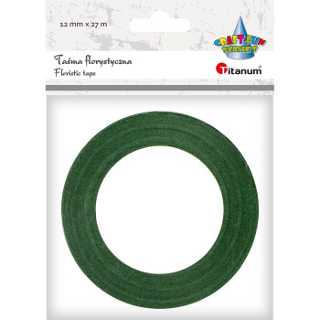 Taśma florystyczna zielona...