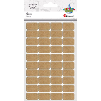 Rzepy kremowe 15x25mm 40...