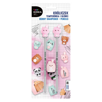 Zestaw 2 ołówków z figurką...