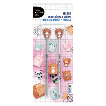 Zestaw 2 ołówków z figurką...