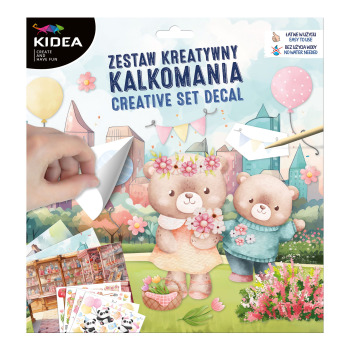 Zestaw kreatywny kalkomania...