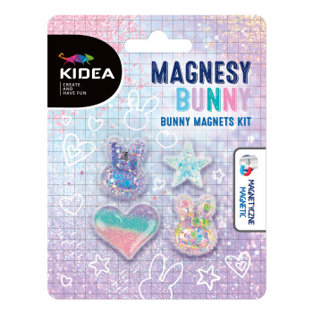 Magnesy Bunny 4 szt Kidea