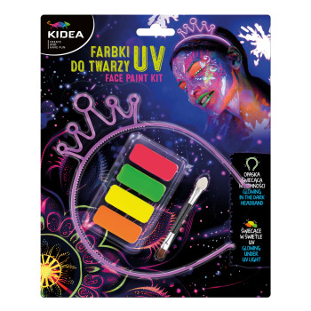 Farbki do twarzy UV neon +...