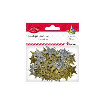 Naklejki piankowe gwiazdki...