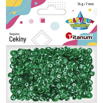Cekiny okrągłe 7mm x 14g...