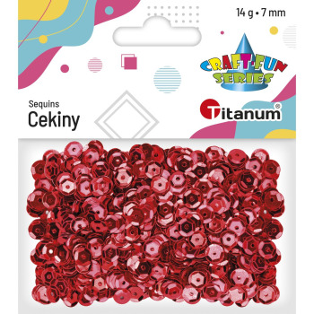 Cekiny okrągłe 7mm x 14g...