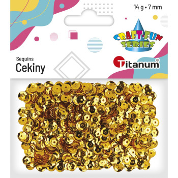 Cekiny okrągłe 7mm x 14g...