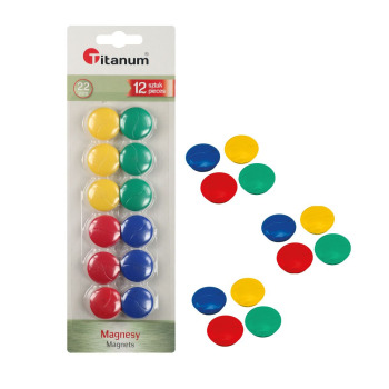 Zestaw magnesów okrągłych...