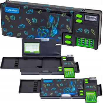 Piórnik z kalkulatorem...