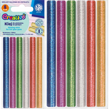 Klej do pistoletu brokatowy...