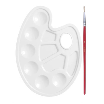 Paletka do farb plastikowa...