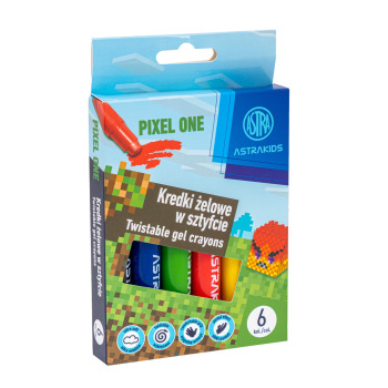 Kredki żelowe w sztyfcie 6...