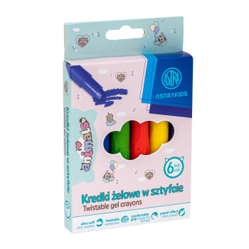 Kredki żelowe w sztyfcie 6...
