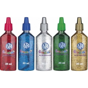 Klej brokatowy 5 kolorów 35...