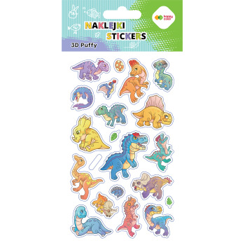 Naklejki Puffy - Dino Happy...