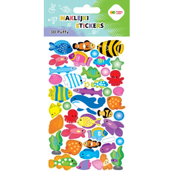 Naklejki Puffy - Fishes...